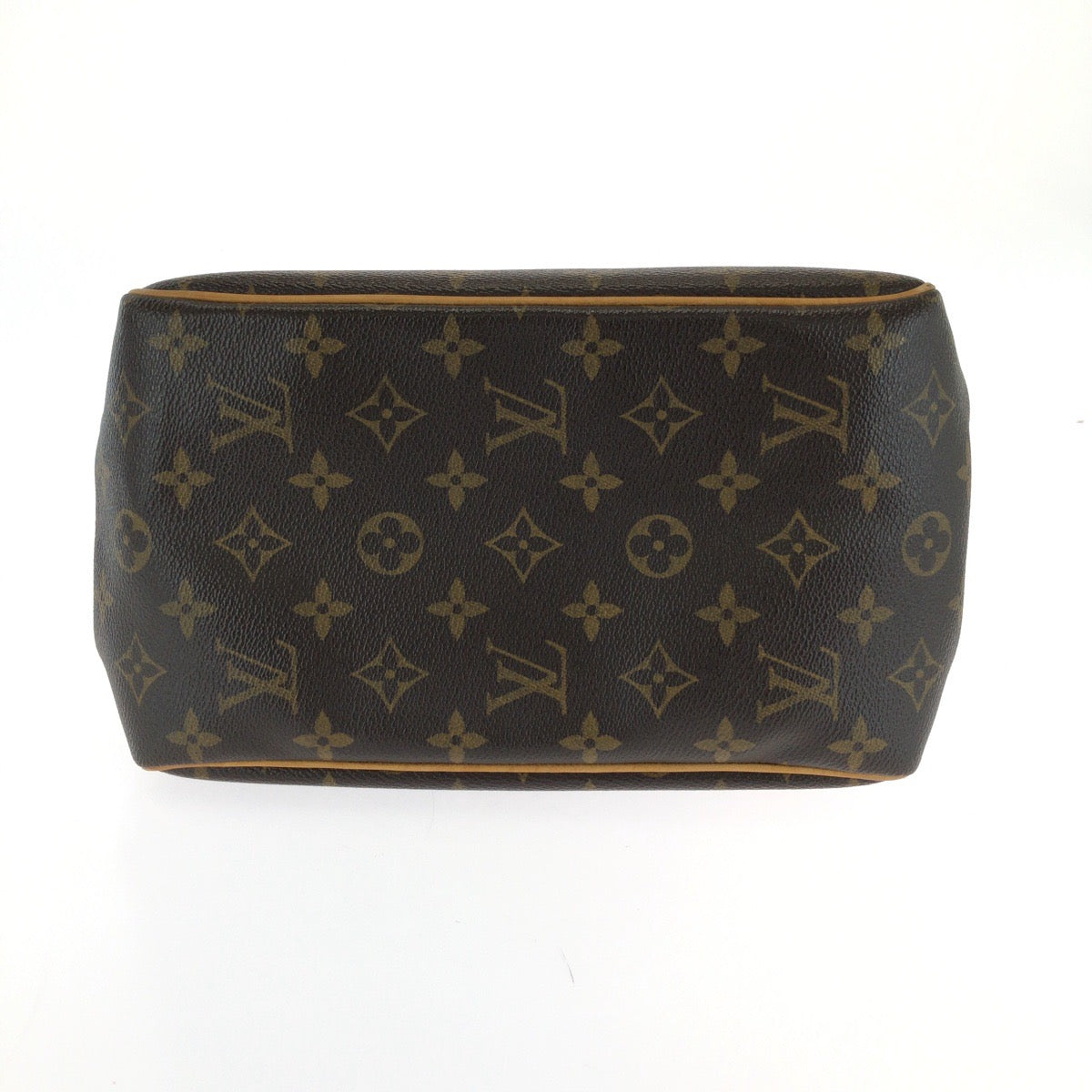 17115
LOUIS VUITTON ルイヴィトン モノグラム バティニョール ブラウン ゴールド金具 PVC M51156 ハンドバッグ トートバッグ レディース AB59