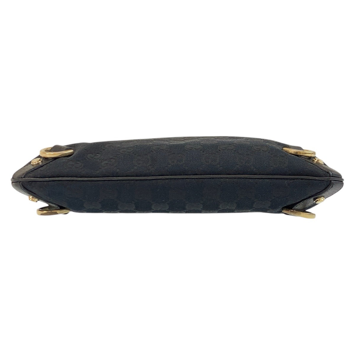 17122
GUCCI グッチ アビー ブラック 黒 ゴールド金具 GGキャンバス / レザー 131326 ショルダーバッグ メッセンジャーバッグ レディース AB38
