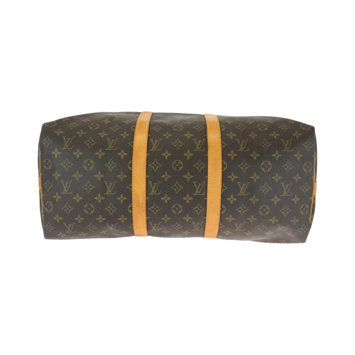 17134
LOUIS VUITTON ルイヴィトン モノグラム キーポル50 バンドリエール 男女兼用 ブラウン ゴールド金具 PVC M41416 ショルダーバッグ ボストンバッグ 2way メンズ AB74