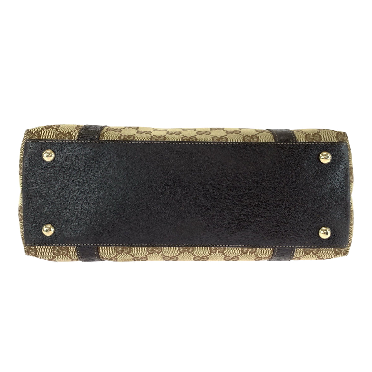 17146
GUCCI グッチ アビー ベージュ ブラウン ゴールド金具 GGキャンバス 141470 トートバッグ ショルダーバッグ レディース ABP42