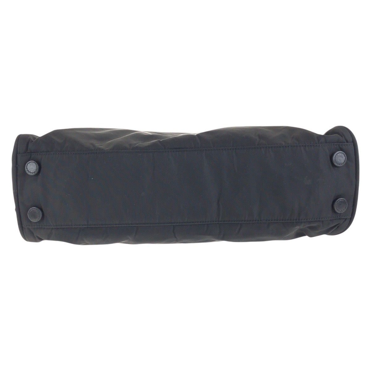 17152
PRADA プラダ テスート 三角ロゴプレート ブラック 黒 シルバー金具 ナイロン トートバッグ ハンドバッグ レディース AB39