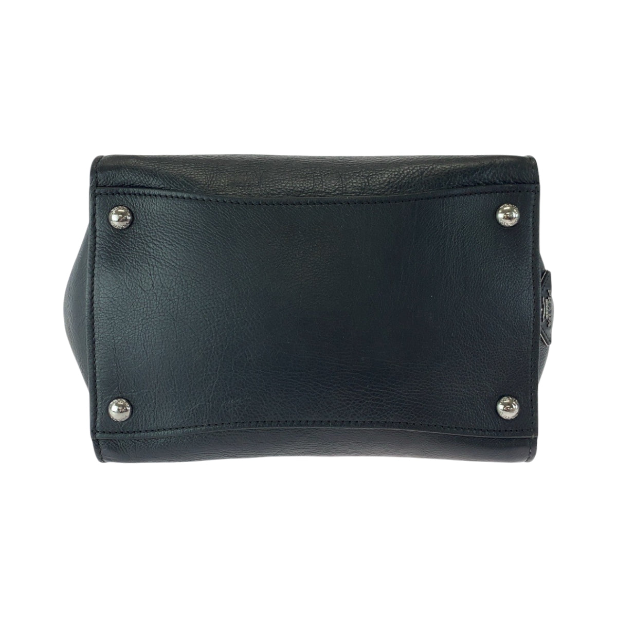 17231
PRADA プラダ ブラック 黒 シルバー金具 レザー BN2665 ハンドバッグ トートバッグ レディース AB48