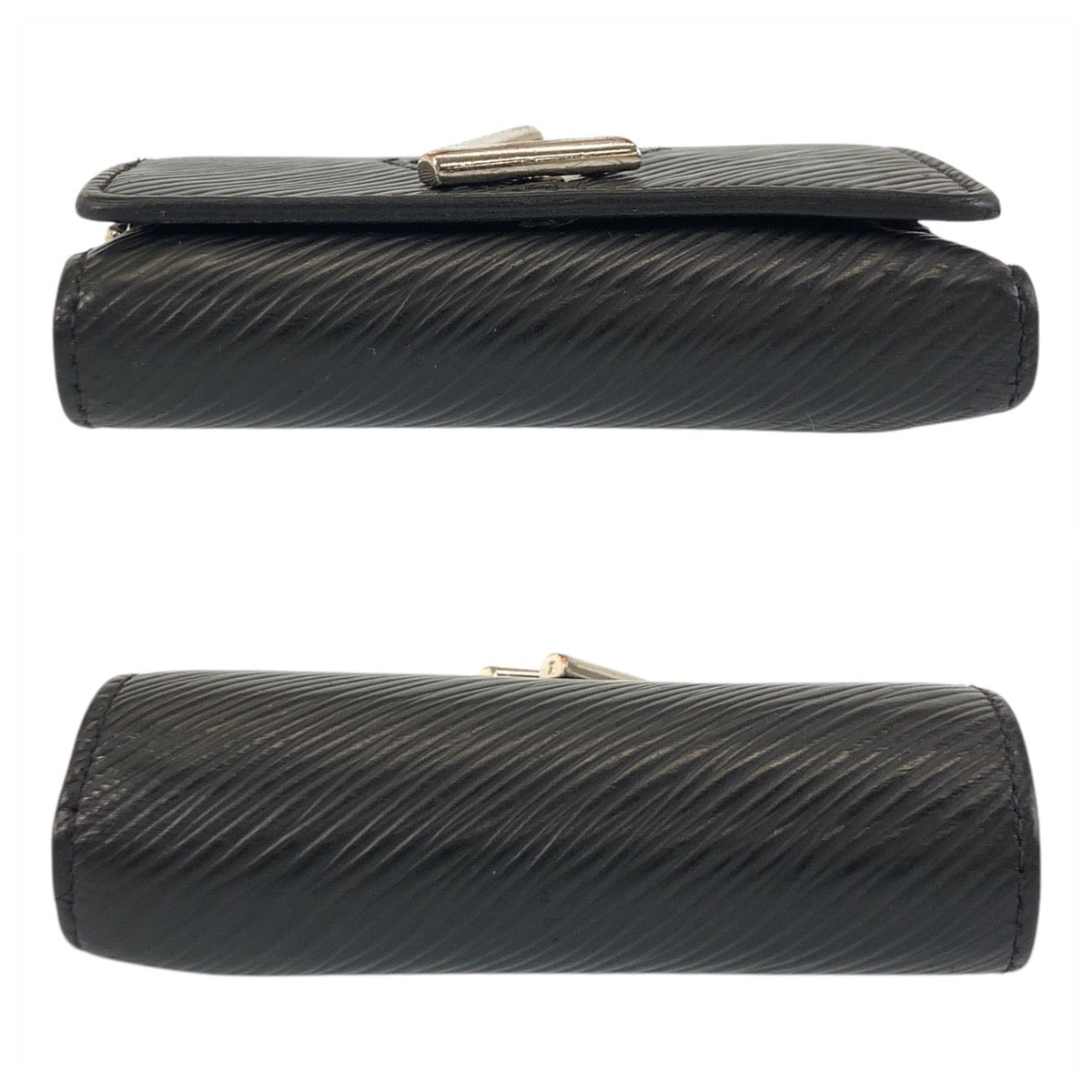 17240
LOUIS VUITTON ルイヴィトン エピ ポルトフォイユ ツイスト ノワール ブラック 黒 シルバー金具 レザー M63322 折財布 コンパクトウォレット レディース
