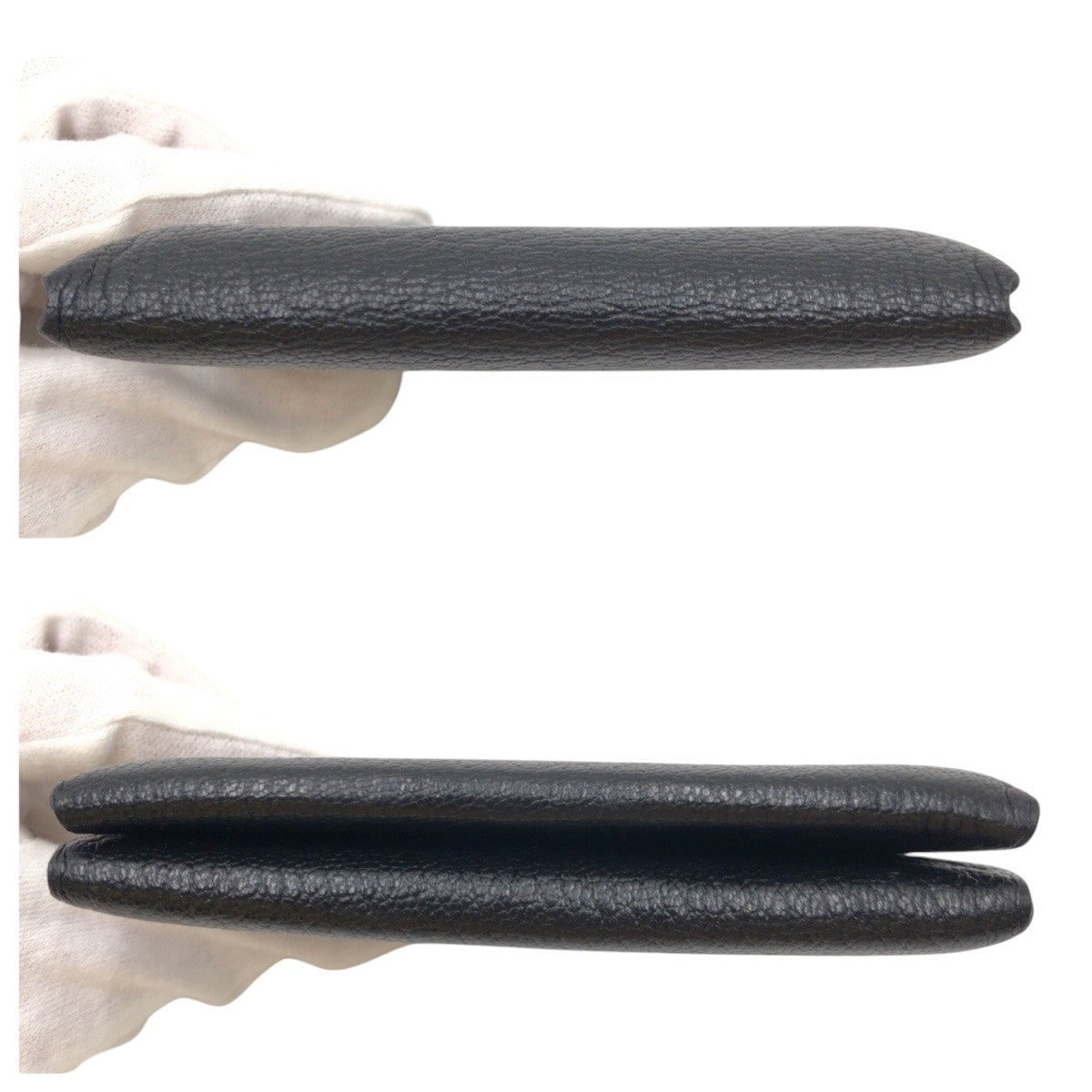 17254
HERMES エルメス カルヴィデュオ ブラック 黒 シェーブル コインケース 小銭入れ 男女兼用 Z刻印 メンズ A65