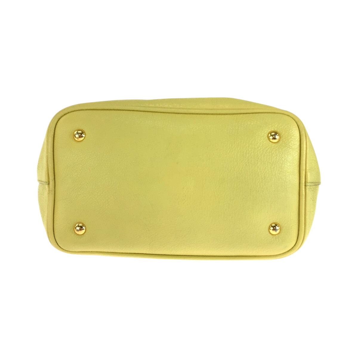 17298
Miu Miu ミュウ ミュウ マドラス イエロー ゴールド金具 レザー 197 B ショルダーバッグ ハンドバッグ 2way レディース ABP63