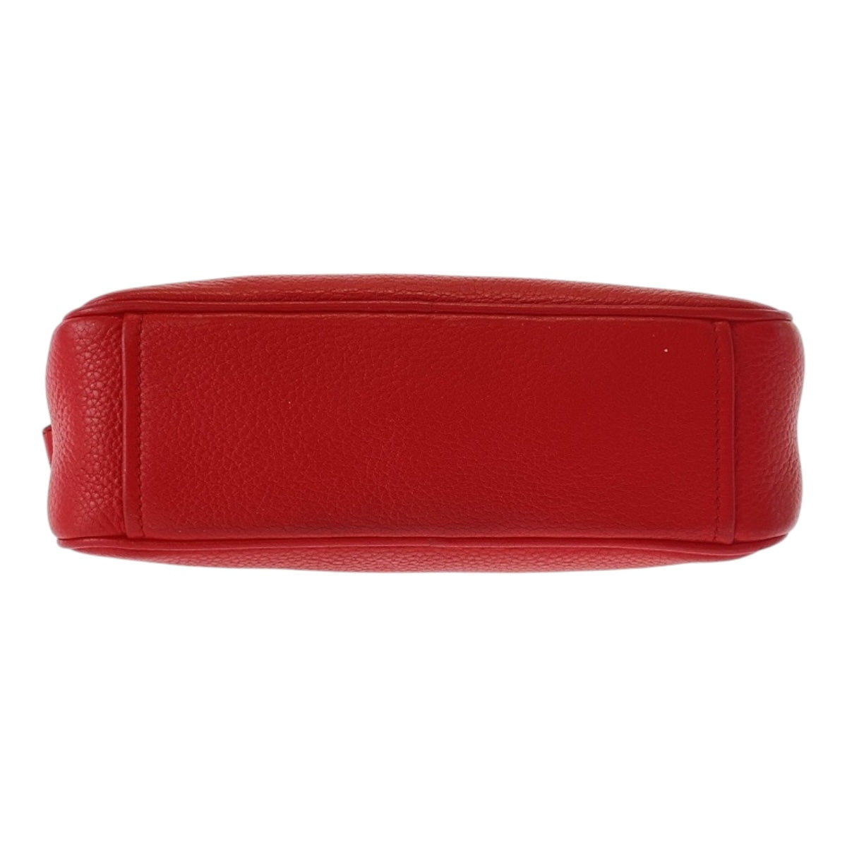 17301
PRADA プラダ レッド ゴールド金具 レザー ショルダーバッグ ポシェット レディース A78