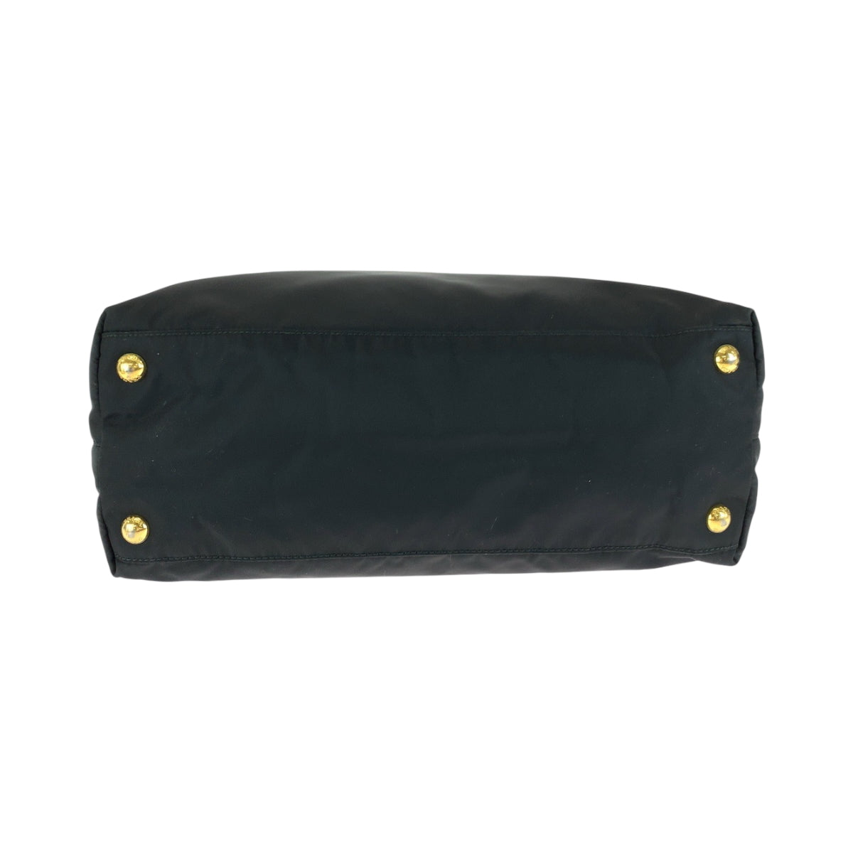 17309
PRADA プラダ テスート 三角ロゴプレート ブラック 黒 ゴールド金具 ナイロン BR3854 トートバッグ ショルダーバッグ レディース A43