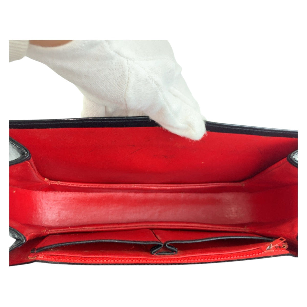 17575
GUCCI グッチ ホースビット ブラック 黒 ゴールド金具 レザー ショルダーバッグ ポシェット レディース ABP39
