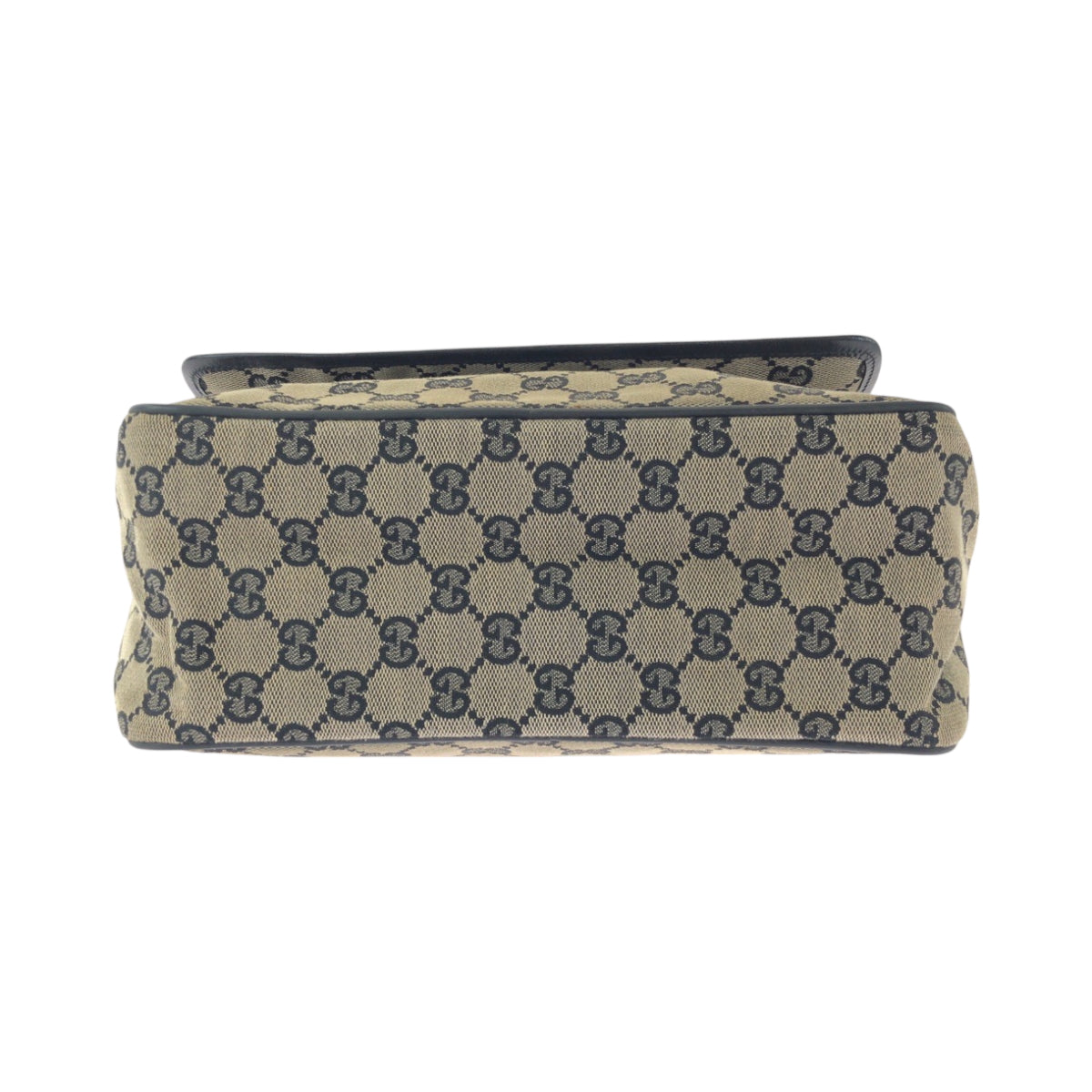 17600
GUCCI グッチ ベージュ ブラック ゴールド金具 GGキャンバス 019 0375 ショルダーバッグ メッセンジャーバッグ レディース A45