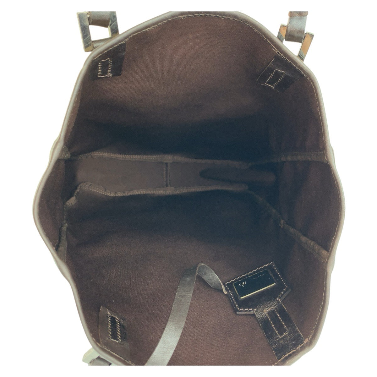 17620
FENDI フェンディ ヴィンテージ ズッキーノ ベージュ ブラウン キャンバス / レザー 8BH006 トートバッグ ハンドバッグ レディース ABP40