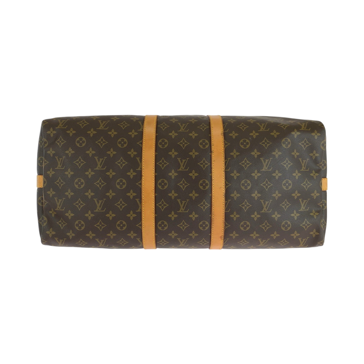 17657
LOUIS VUITTON ルイヴィトン モノグラム キーポル55 バンドリエール ブラウン ゴールド金具 PVC M41414 ボストンバッグ ショルダーバッグ 2way レディース AB80