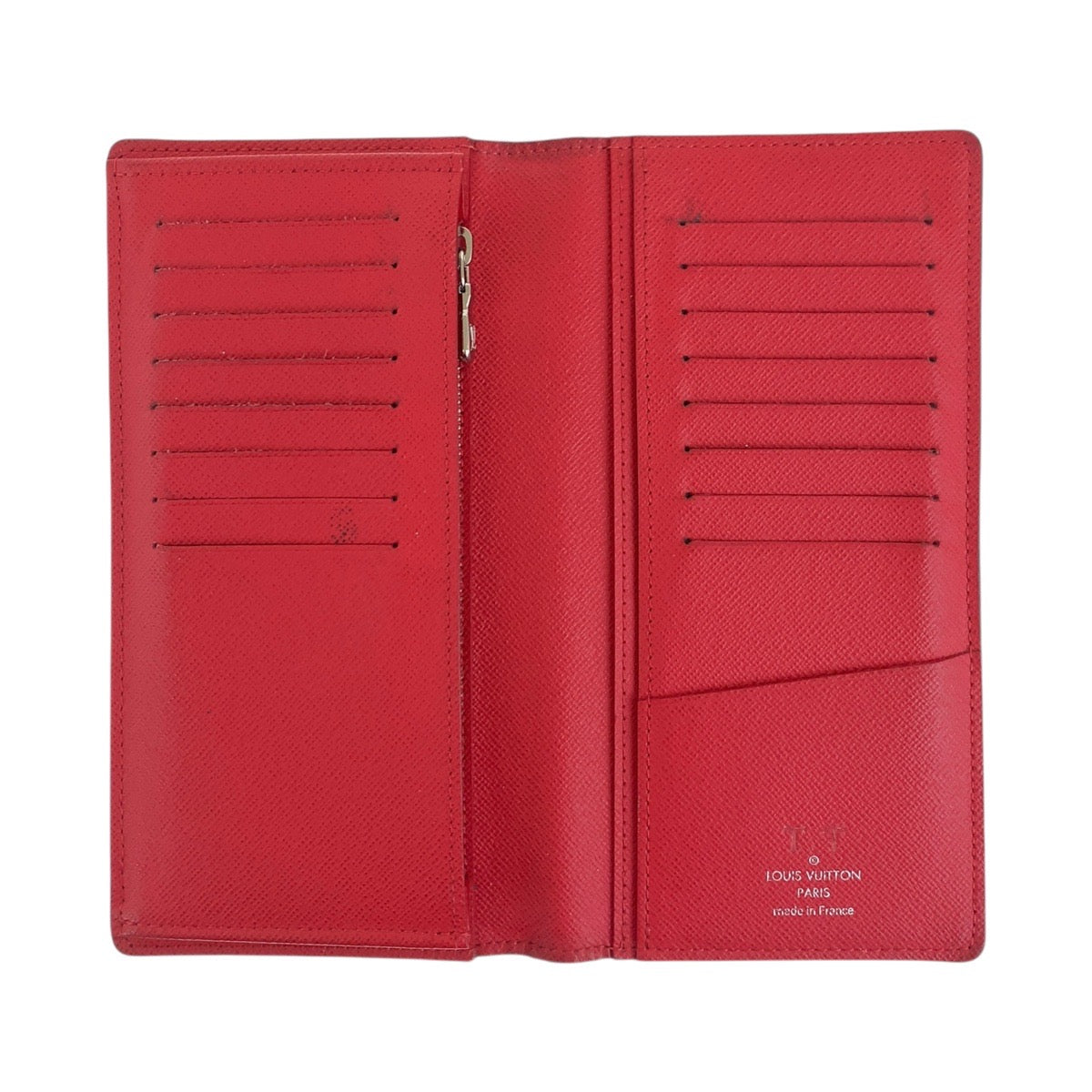 17670
LOUIS VUITTON ルイヴィトン タイガ ポルトフォイユ ブラザ ブルーマリーヌ ネイビー レッド シルバー金具 レザー M63434 長財布 ロングウォレット メンズ ABP28