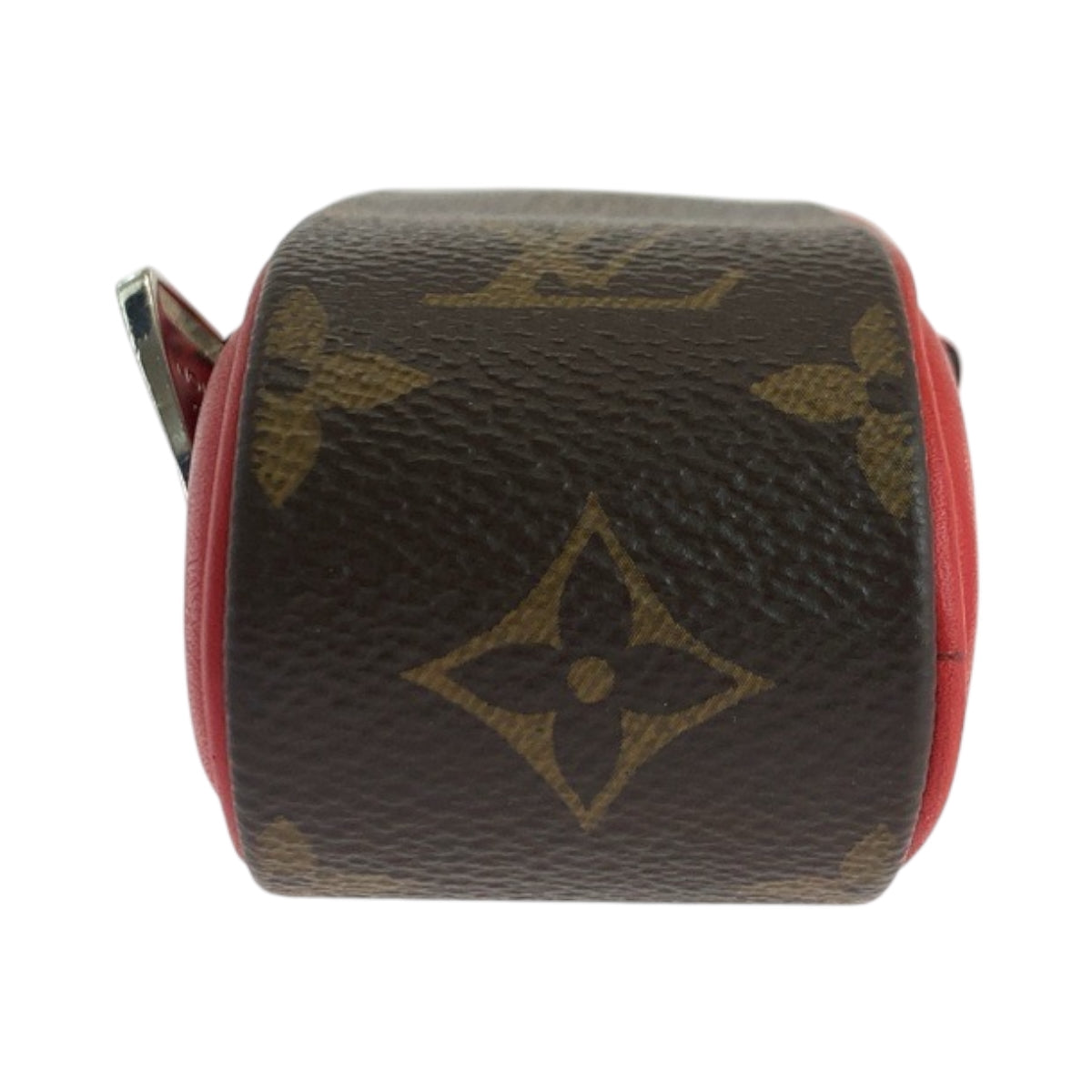 17692
LOUIS VUITTON ルイヴィトン モノグラム ゴルフ アンドリュース 男女兼用 ルージュ ブラウン レッド シルバー金具 PVC ゴルフボールポーチ メンズ