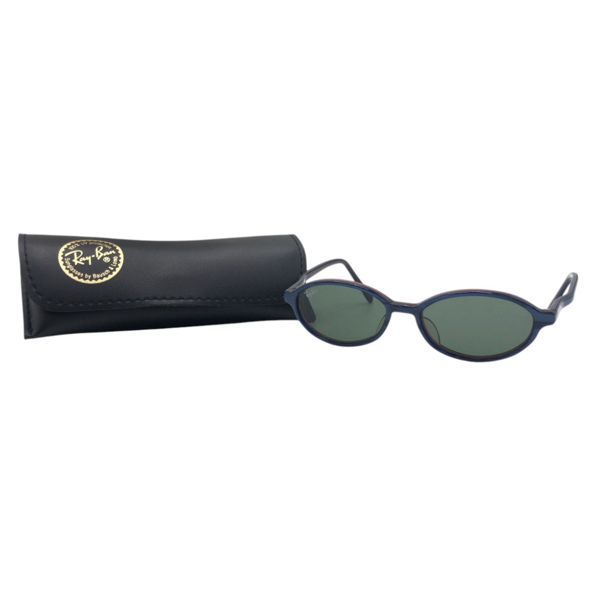 17697
Ray-Ban レイバン ブルー ブラウン プラスチック W3317 サングラス 男女兼用 オーバル メンズ A15