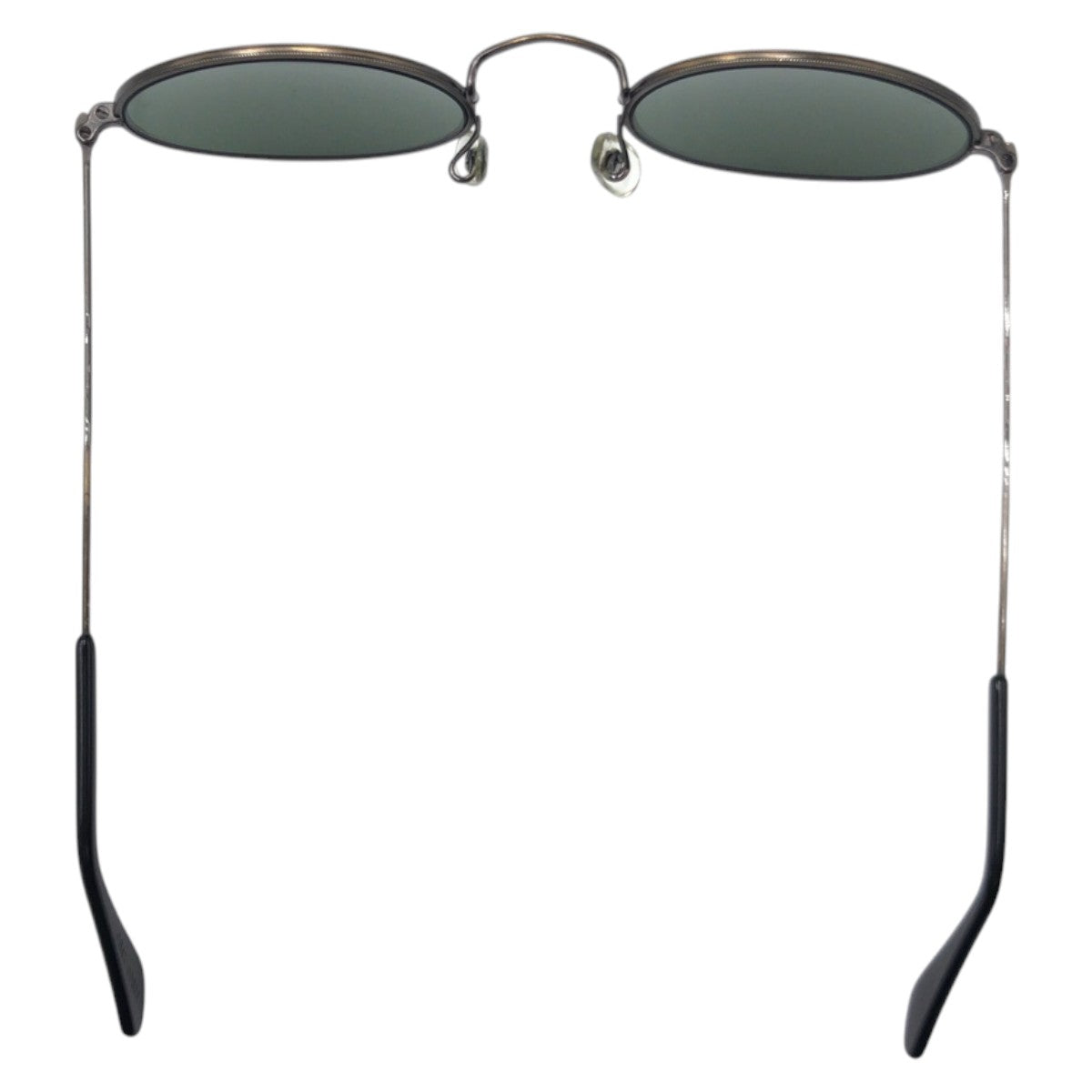 17710
Ray-Ban レイバン ヴィンテージ B&L RAY-BAN U.S.A ブラック 黒 グリーン メタル W0969 サングラス 男女兼用 オーバル メンズ ABP19