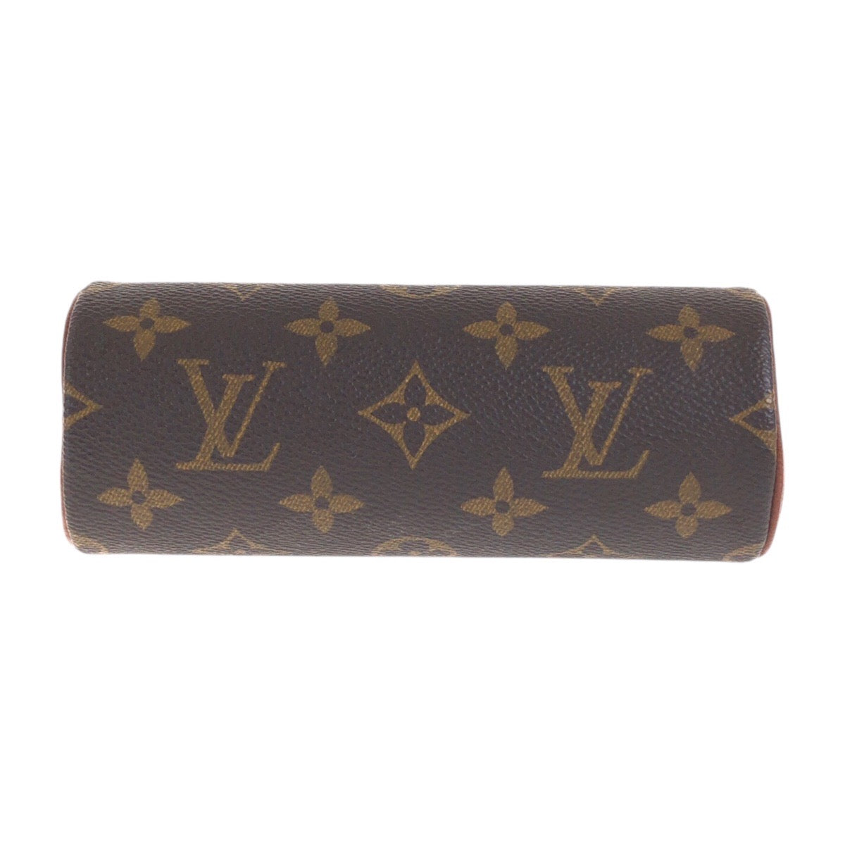 17722
LOUIS VUITTON ルイヴィトン モノグラム パピヨン ポーチのみ ブラウン ゴールド金具 PVC / レザー M51385 ハンドバッグ アクセサリーポーチ レディース