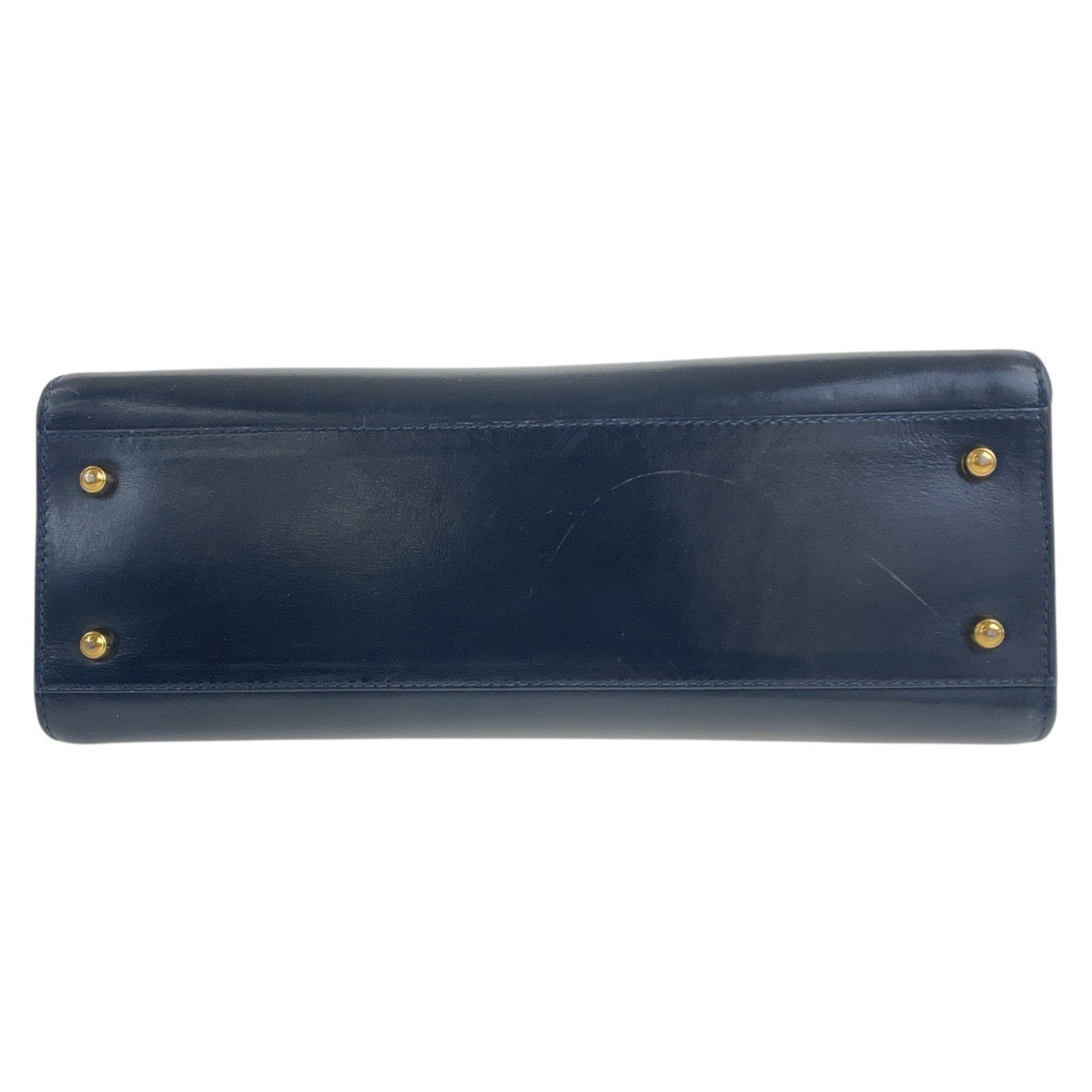 17741
GUCCI グッチ ヴィンテージ オールドグッチ レディロック ネイビー ゴールド金具 レザー 001 46 1504 ショルダーバッグ レディース ABP45