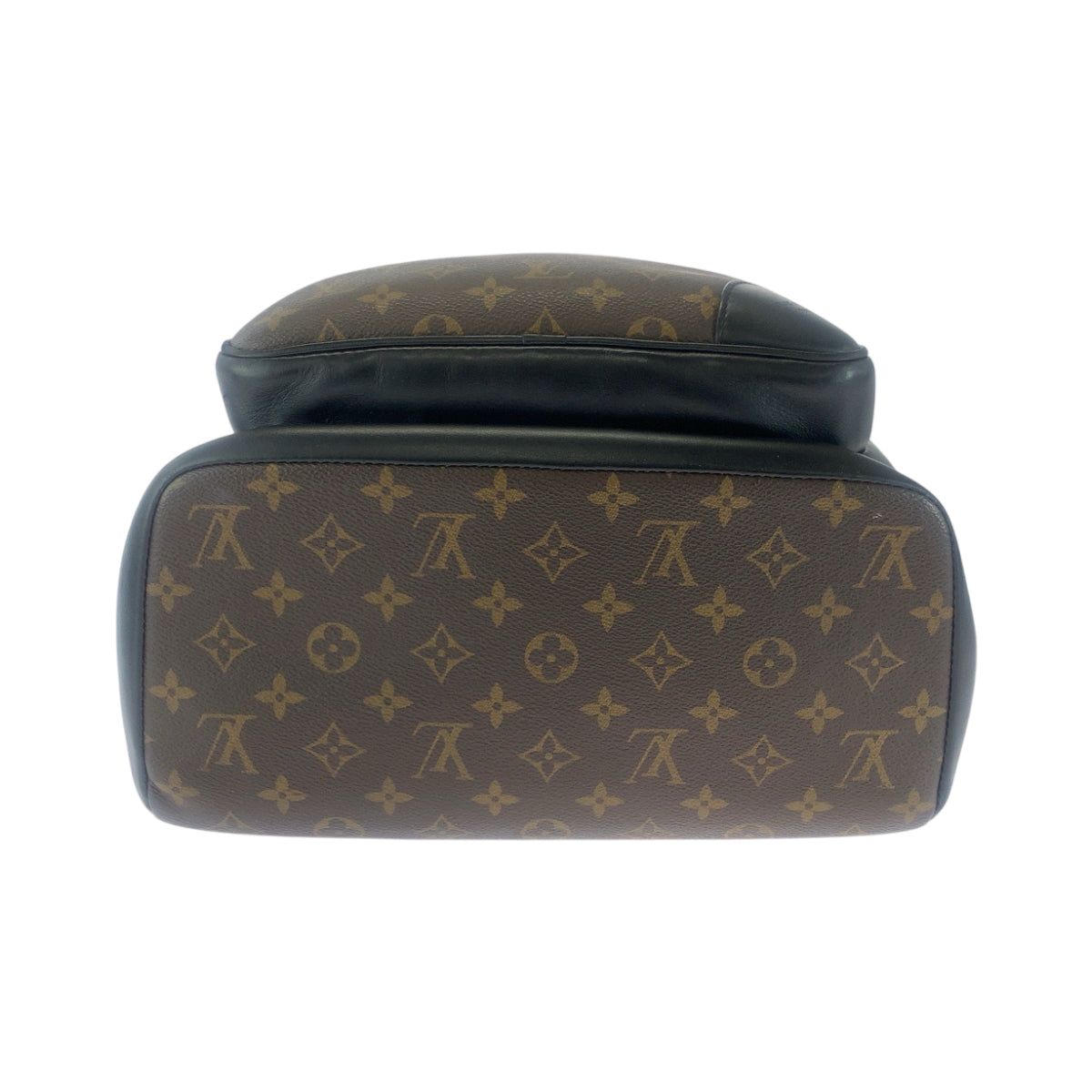 17758
LOUIS VUITTON ルイヴィトン モノグラム ディーン バックパック ブラウン ブラック金具 PVC M45335 リュックサック バックパック メンズ