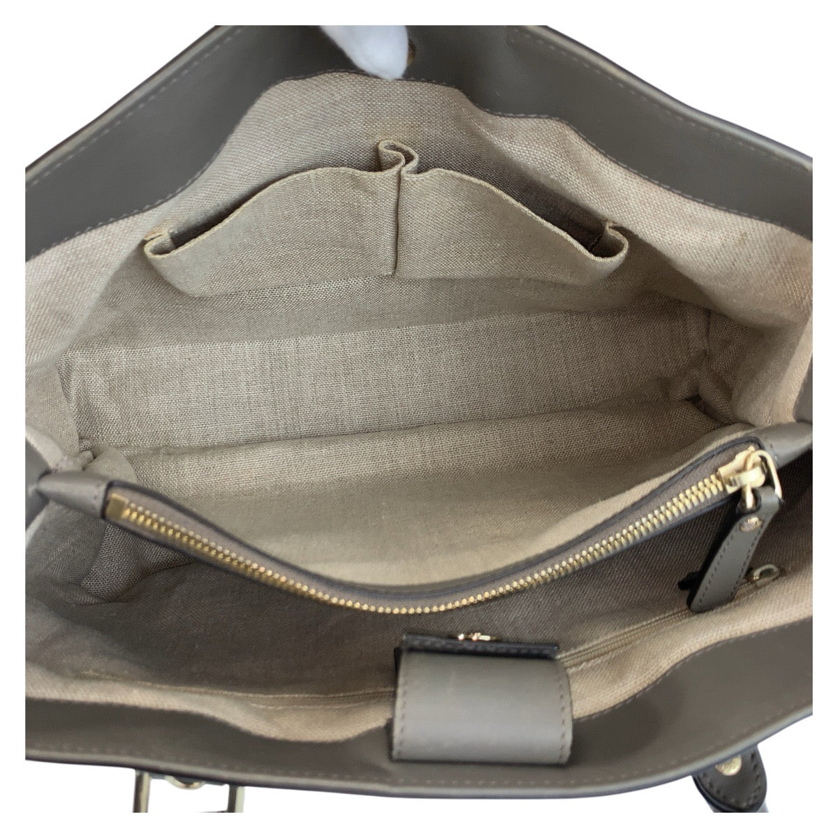 17822
GUCCI グッチ マイクログッチシマ グレー ゴールド金具 レザー 510291 トートバッグ ショルダーバッグ 2way レディース ABP71