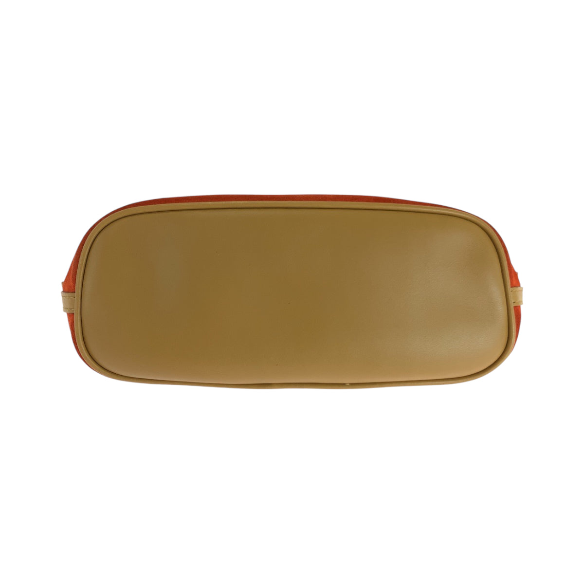 17922
GUCCI グッチ オレンジ ベージュ ゴールド金具 スウェード 039 1103 ハンドバッグ アクセサリーポーチ レディース ABP27