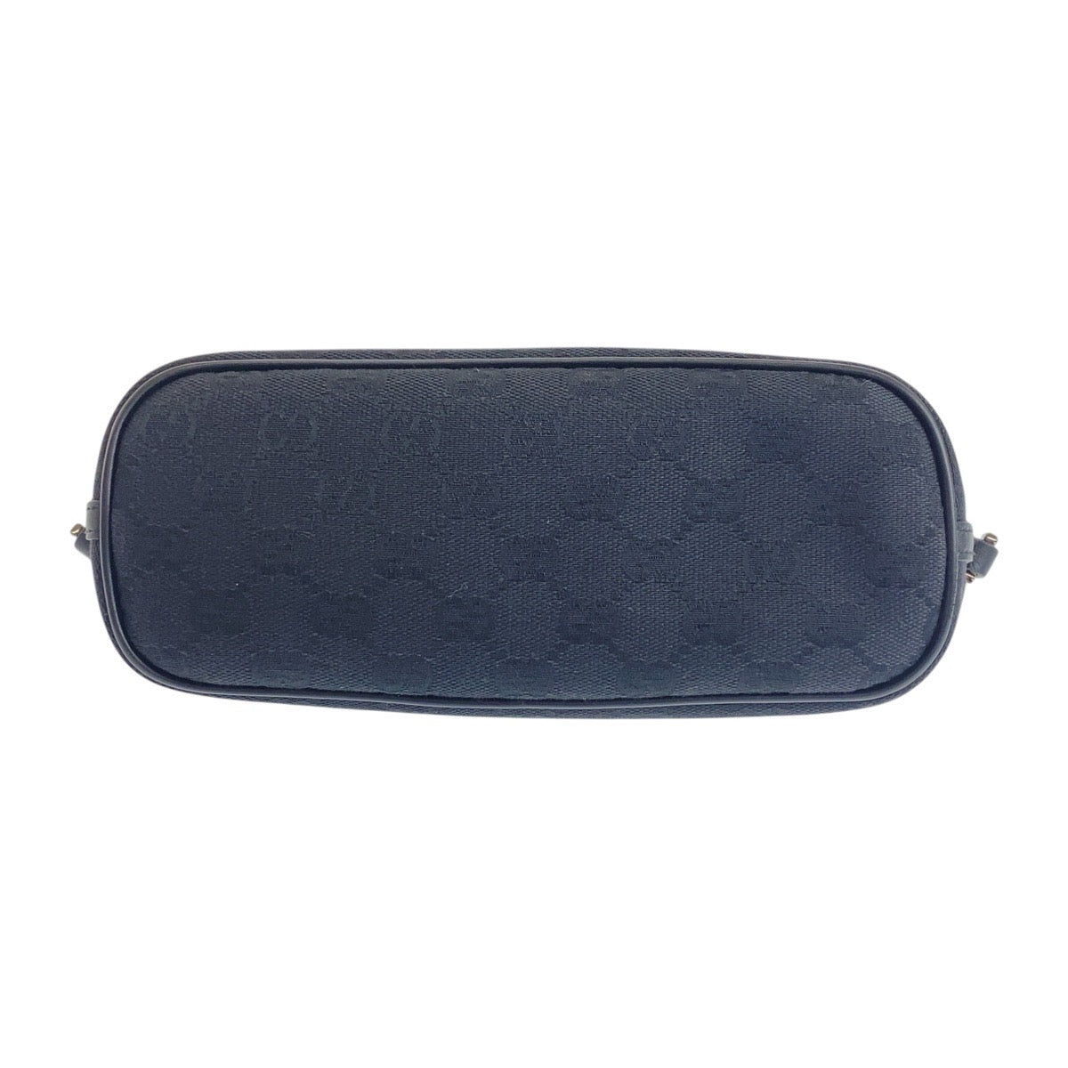 18101
GUCCI グッチ ブラック 黒 シルバー金具 GGキャンバス / レザー 07198 ハンドバッグ アクセサリーポーチ レディース A38