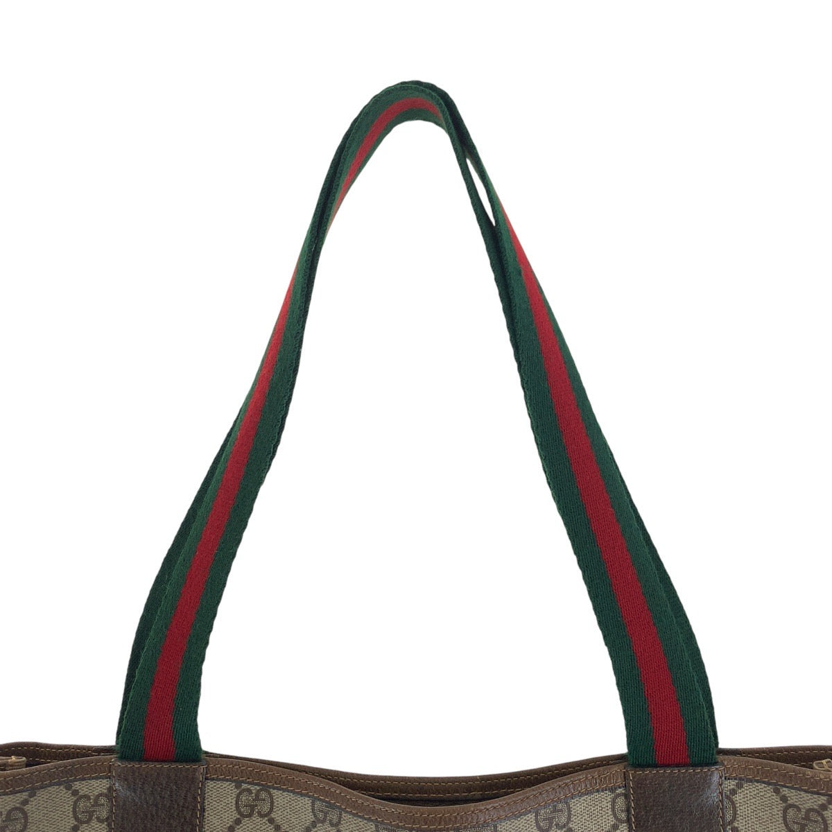 18163
GUCCI グッチ ヴィンテージ オールドグッチ シェリーライン ブラウン ゴールド金具 GGスプリームキャンバス / レザー 902 02 003 トートバッグ ショルダーバッグ 男女兼用 レディース
