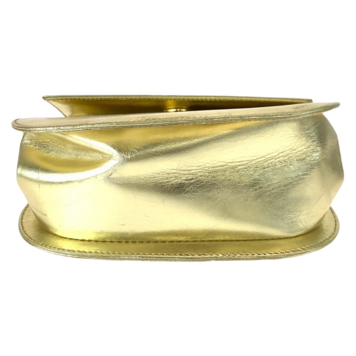 18387
Salvatore Ferragamo サルヴァトーレフェラガモ ヴィンテージ ガンチーニ ゴールド ゴールド金具 レザー / メタリックレザー P213151 ショルダーバッグ 斜め掛け ポシェット レディース AB34