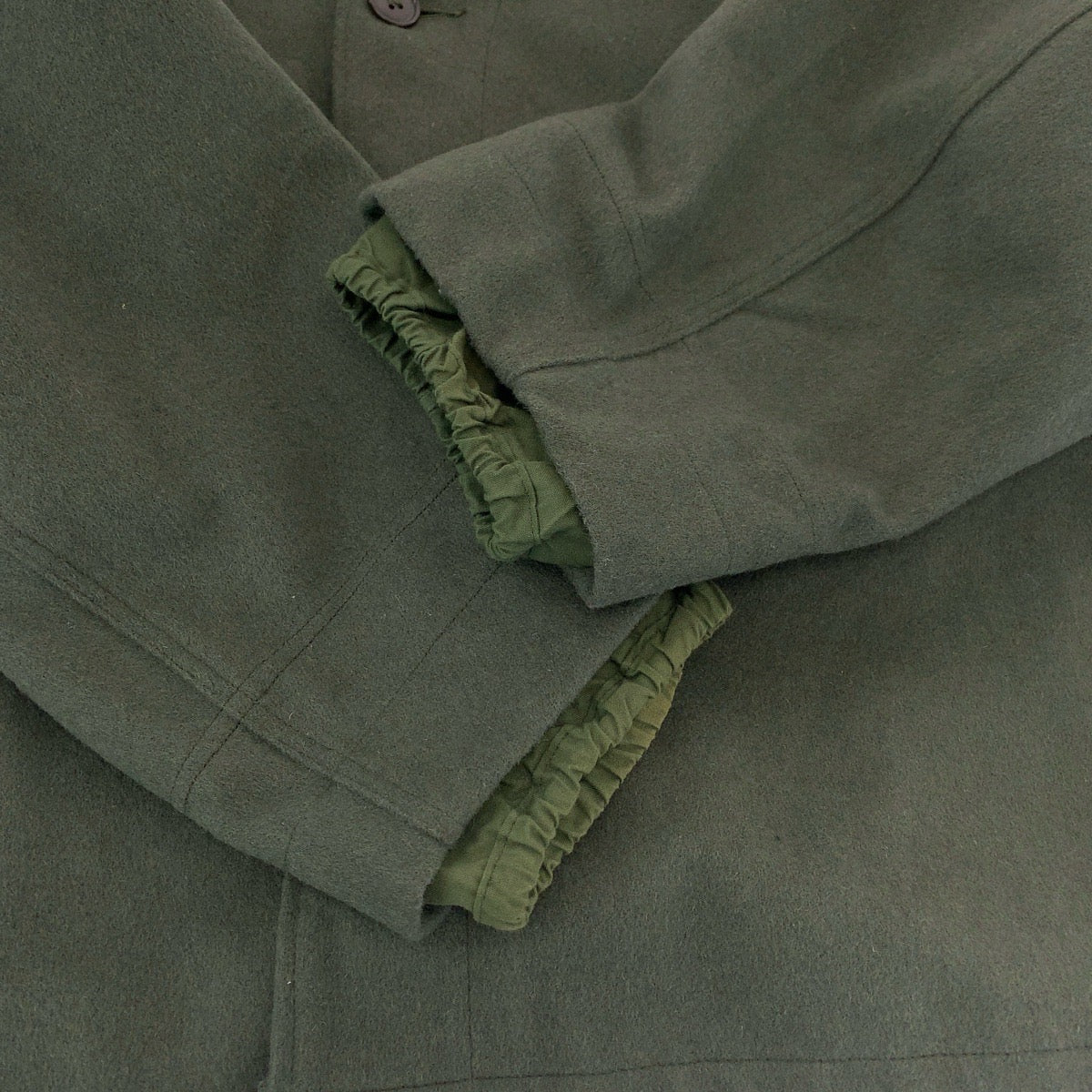 18401
Needles ニードルス ニードルス ドッグ カーキ マルチカラー ウール ノーカラー ジャケット カバーオール メンズ A38