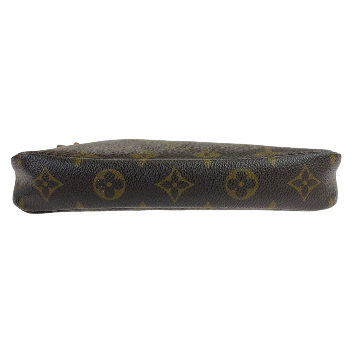 18431
LOUIS VUITTON ルイヴィトン モノグラム ポシェットアクセソワール ブラウン ゴールド金具 PVC M51980 ハンドバッグ アクセサリーポーチ レディース AB48