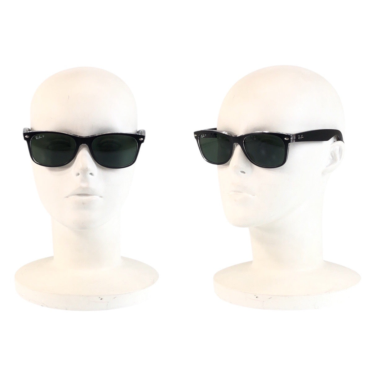 18475
Ray-Ban レイバン ウェイファーラー ブラック 黒 シルバー金具 プラスチック RB2132 6052/58 55▫︎18 145 サングラス ウェリントン メンズ ABP10
