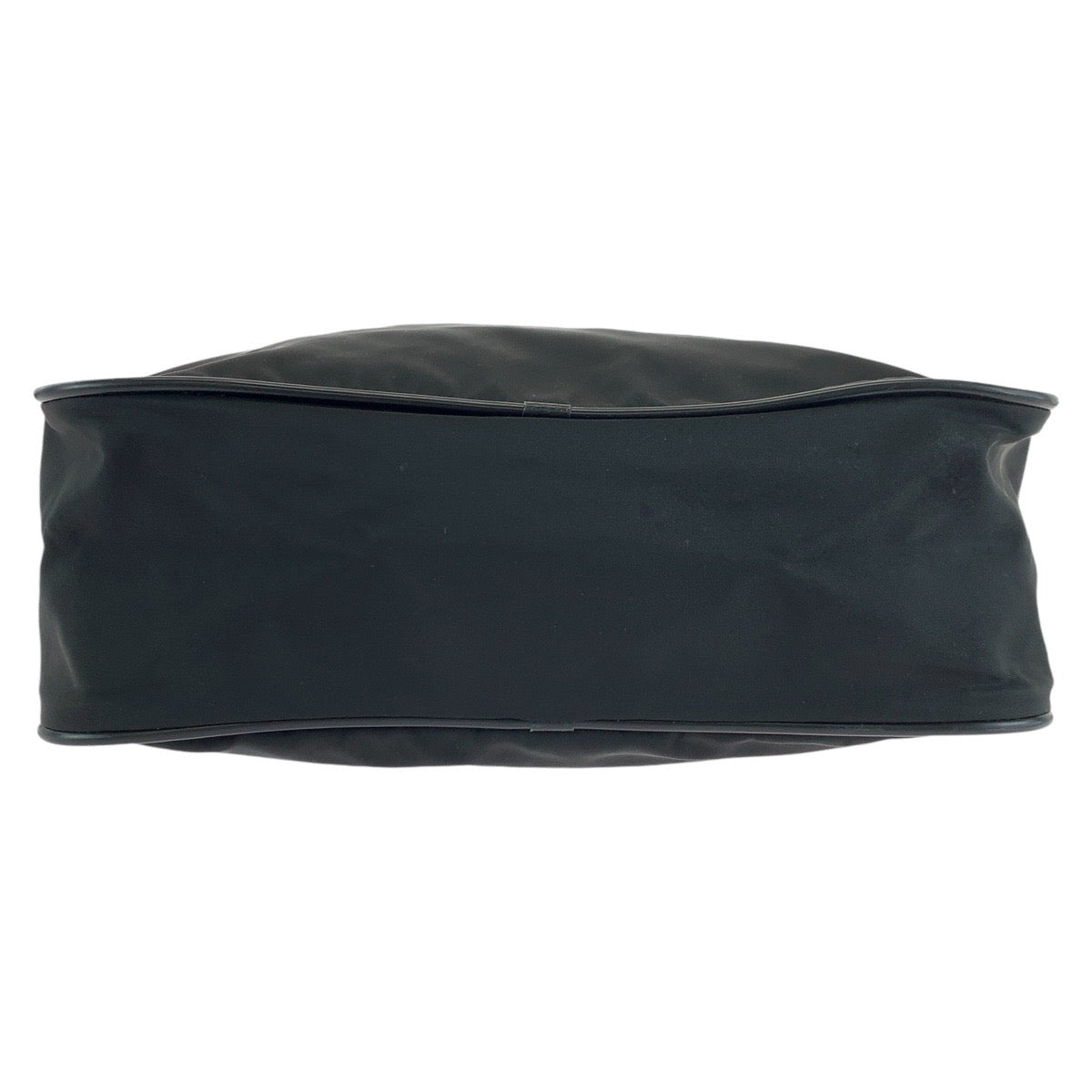 18596
PRADA プラダ テスート 三角ロゴプレート ブラック 黒 シルバー金具 ナイロン / レザー ショルダーバッグ ポシェット 男女兼用 レディース ABP43