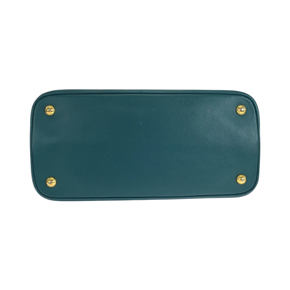 18629
PRADA プラダ サフィアーノ ラクス グリーン ゴールド金具 レザー ショルダーバッグ ハンドバッグ 2way レディース AB56