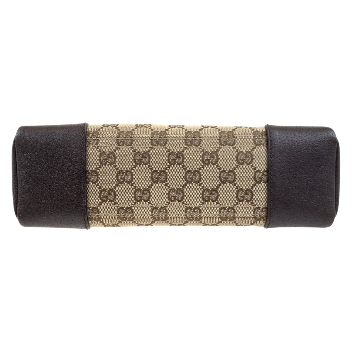 18670
GUCCI グッチ ブラウン シルバー金具 GGキャンバス / レザー 114273 ショルダーバッグ ポシェット レディース ABP48