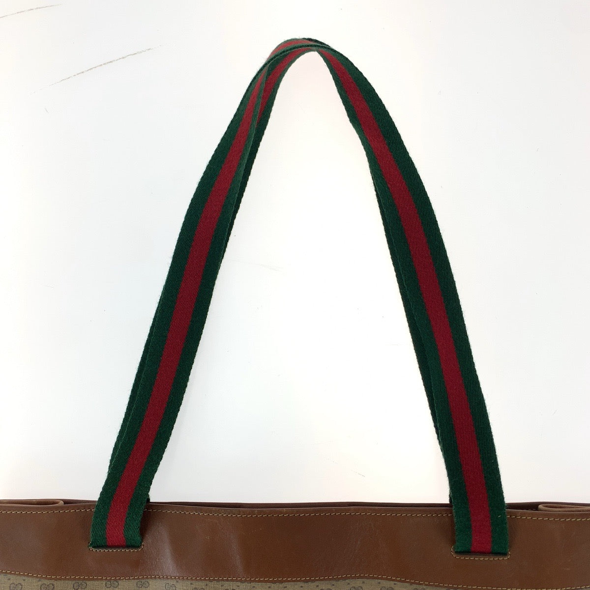 18726
GUCCI グッチ ヴィンテージ オールドグッチ シェリーライン マイクロGG ブラウン ゴールド金具 GGスプリームキャンバス / レザー 002 39 0044 トートバッグ ショルダーバッグ レディース AB35