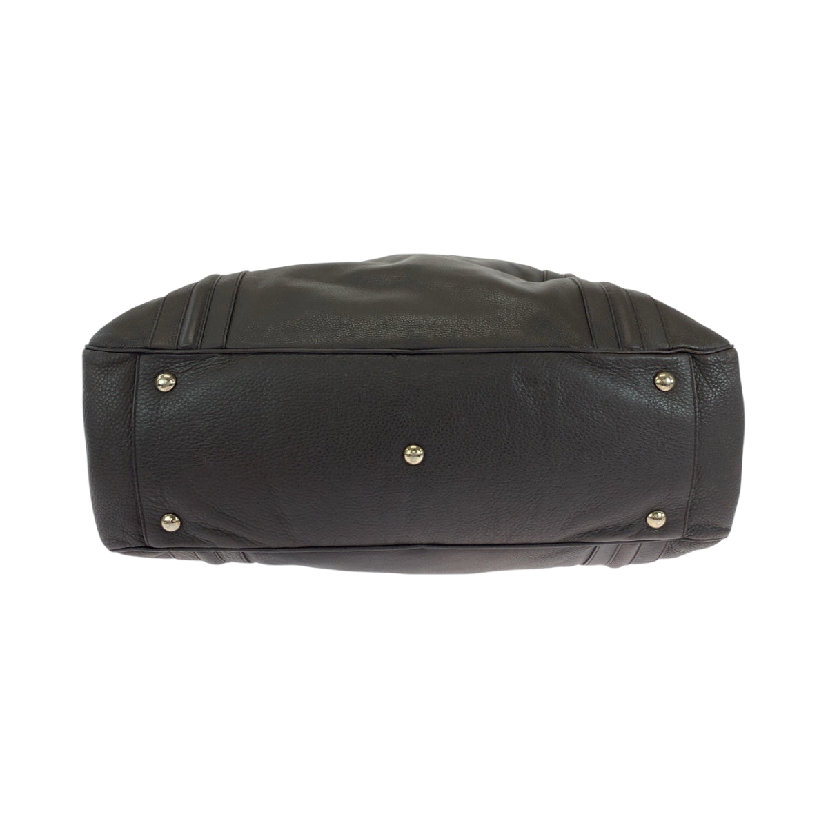 18888
GUCCI グッチ ダークブラウン シルバー金具 レザー 23643 ボストンバッグ ショルダーバッグ ハンドバッグ 2way メンズ AB48