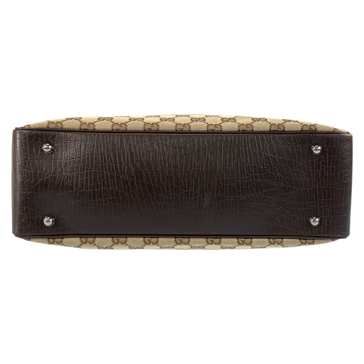 18918
GUCCI グッチ バンブー ベージュ ブラウン シルバー金具 GGキャンバス 112526 トートバッグ ショルダーバッグ レディース ABP41