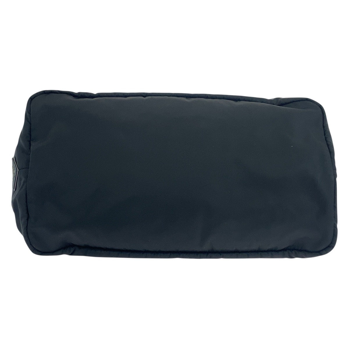 19053
PRADA プラダ テスート 三角ロゴプレート ブラック 黒 シルバー金具 ナイロン トートバッグ ショルダーバッグ メンズ AB48