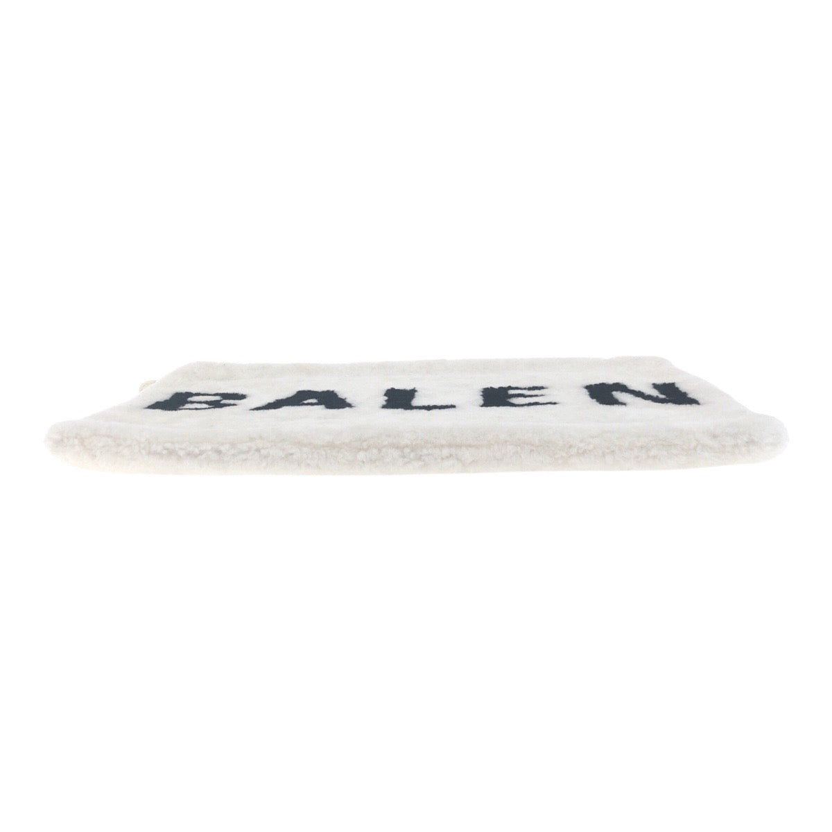 19059
BALENCIAGA バレンシアガ シアリングロゴ ホワイト シルバー金具 ムートン 492681 クラッチバッグ 男女兼用 メンズ A70
