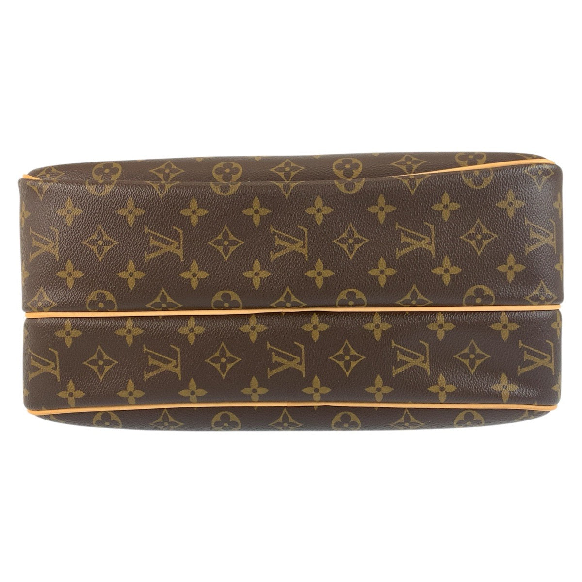 19067
LOUIS VUITTON ルイヴィトン モノグラム リポーターGM ブラウン ゴールド金具 PVC M45252 ショルダーバッグ メッセンジャーバッグ メンズ A118