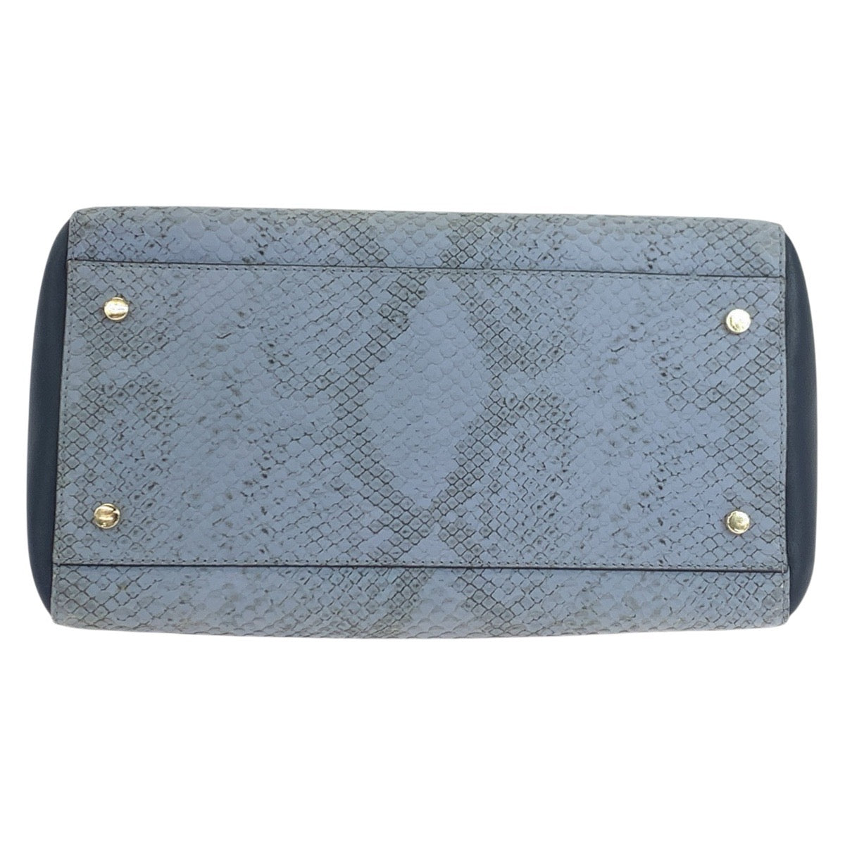 19107
Kate Spade ケイトスペード ブルー バイカラー ゴールド金具 レザー ハンドバッグ ショルダーバッグ 2WAY レディース AB12