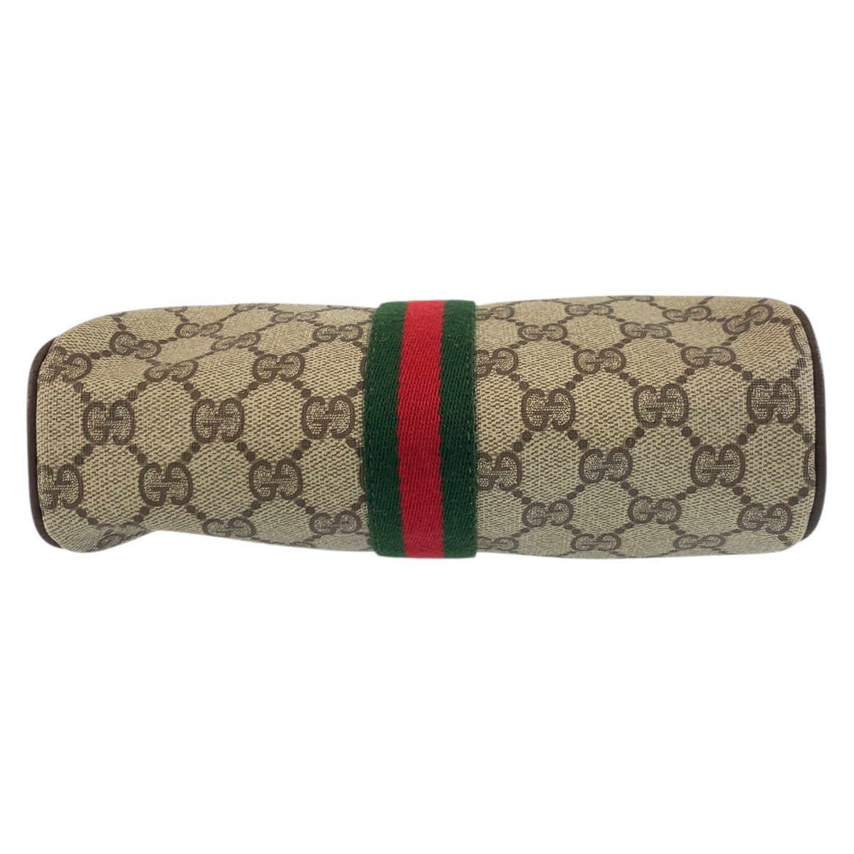 19188
GUCCI グッチ ヴィンテージ シェリーライン オールドグッチ ベージュ ブラウン ゴールド金具 GGスプリームキャンバス 56 01 012 クラッチバッグ セカンドバッグ メンズ AB20