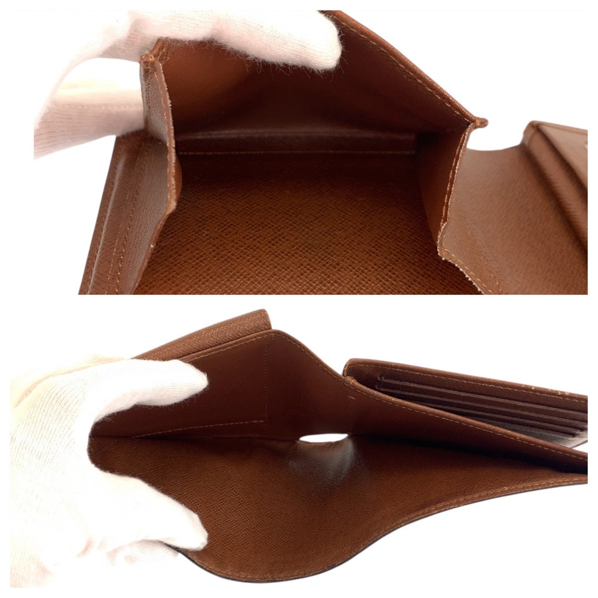 19250
LOUIS VUITTON ルイヴィトン モノグラム ポルトフォイユ・フロリン ブラウン 茶 ゴールド金具 PVC M60026 折財布 コンパクトウォレット レディース AB13