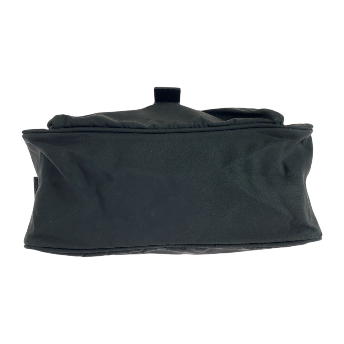 19260
PRADA プラダ テスート 三角ロゴプレート ブラック 黒 シルバー金具 ナイロン BT0173 ショルダーバッグ ポシェット レディース ABP38