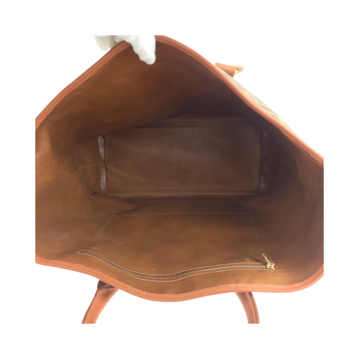 19295
LOUIS VUITTON ルイヴィトン モノグラム サック ウィークエンドGM ブラウン ゴールド金具 PVC M42420 トートバッグ ショルダーバッグ メンズ ABP50