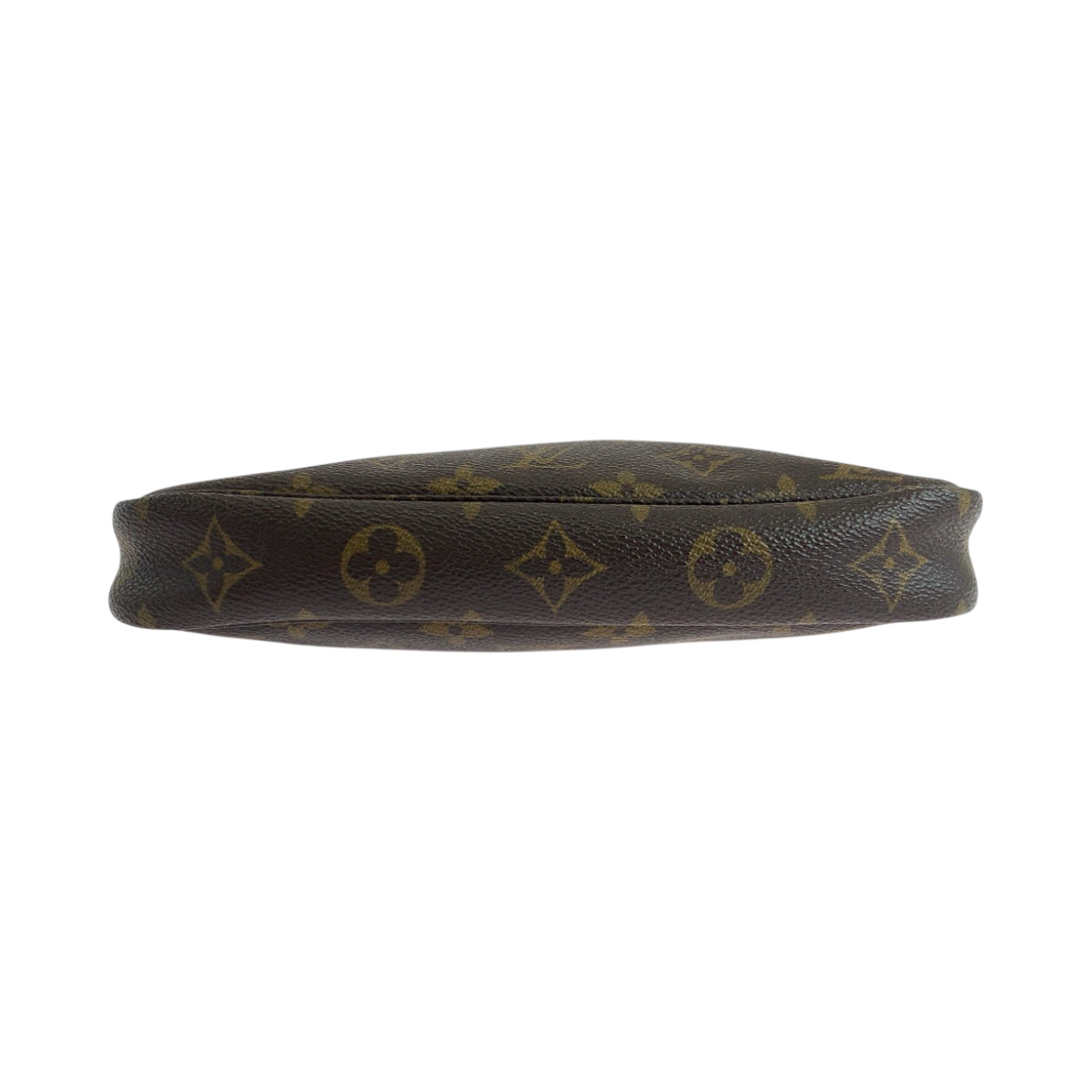 19296
LOUIS VUITTON ルイヴィトン モノグラム ポシェット アクセソワール ブラウン ゴールド金具 PVC M51980 ハンドバッグ アクセサリーポーチ レディース AB56