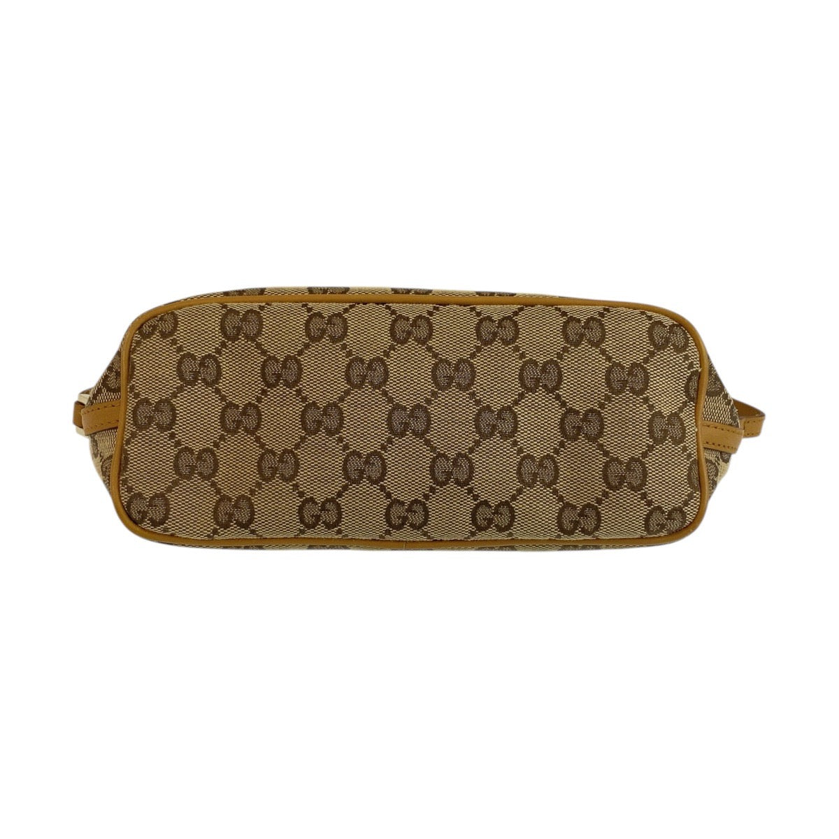 19350
GUCCI グッチ ベージュ ブラウン ゴールド金具 GGキャンバス / レザー 039 1103 ハンドバッグ アクセサリーポーチ レディース ABP38