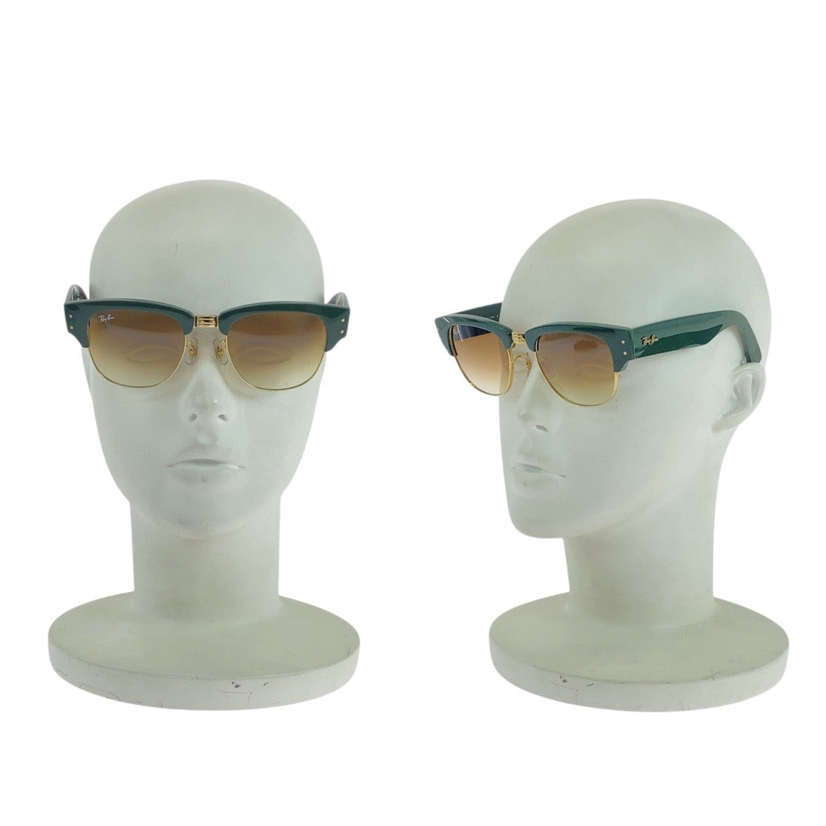 19365
Ray-Ban レイバン クラブマスター グリーン ブラウン ゴールド ガラス / プラスチック 1368 51 53□21 145 2N サングラス ウェリントン メンズ ABP16