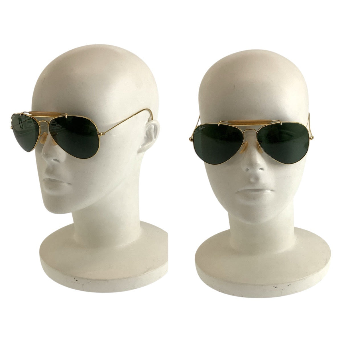 19442
Ray-Ban レイバン アウトドアーズマン B&L ゴールド グリーン 合金 サングラス ティアドロップ メンズ AB16