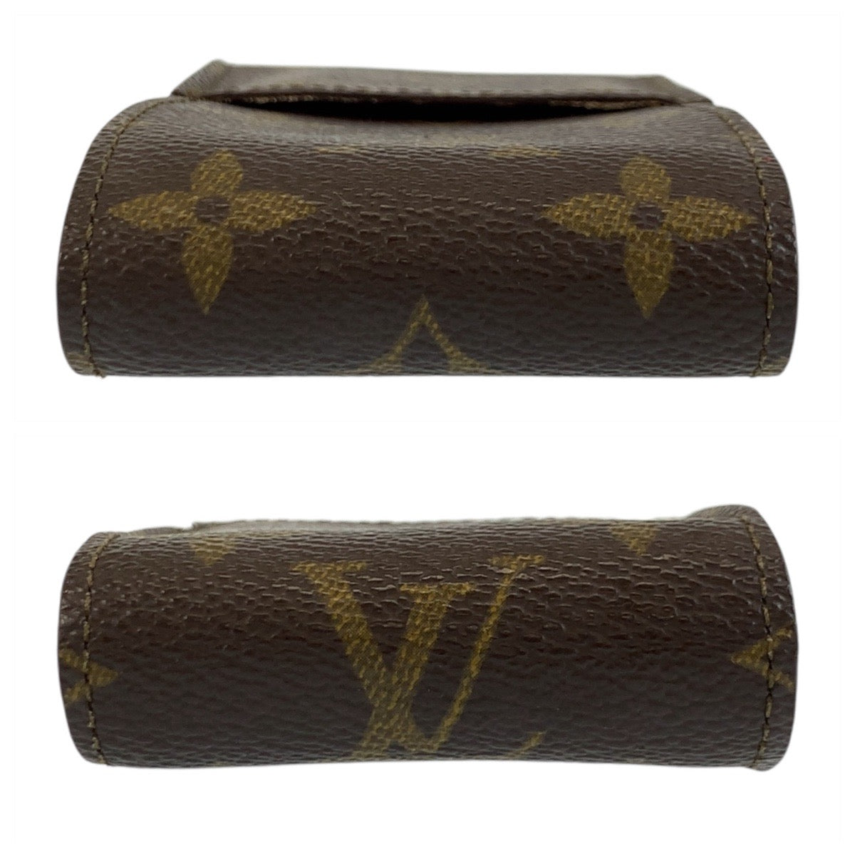 19473
LOUIS VUITTON ルイヴィトン モノグラム エテュイ シガレット ブラウン PVC M63024 タバコケース シガレットケース メンズ ABP