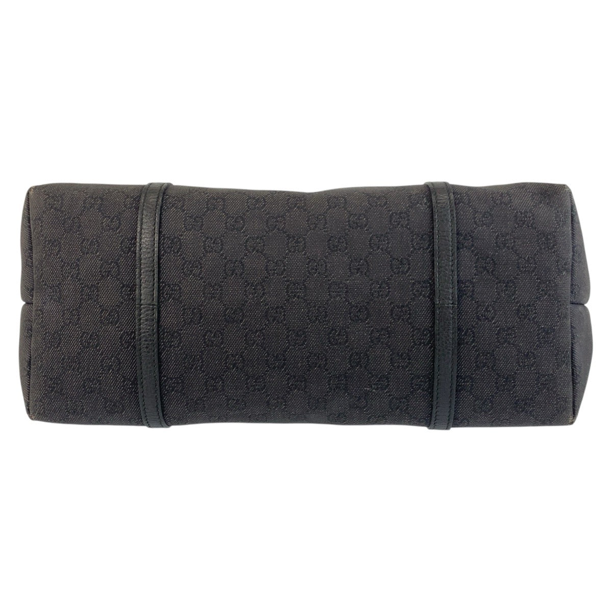 19494
GUCCI グッチ ブラック 黒 シルバー金具 GGキャンバス / レザー 265696 トートバッグ ショルダーバッグ レディース AB34